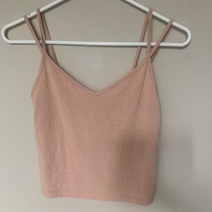 Double strap tank top